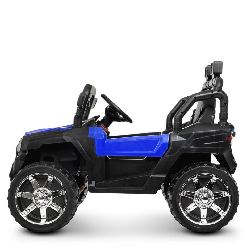 Дитячий електромобіль Джип Bambi Racer M 4198EBLR-4 синій
