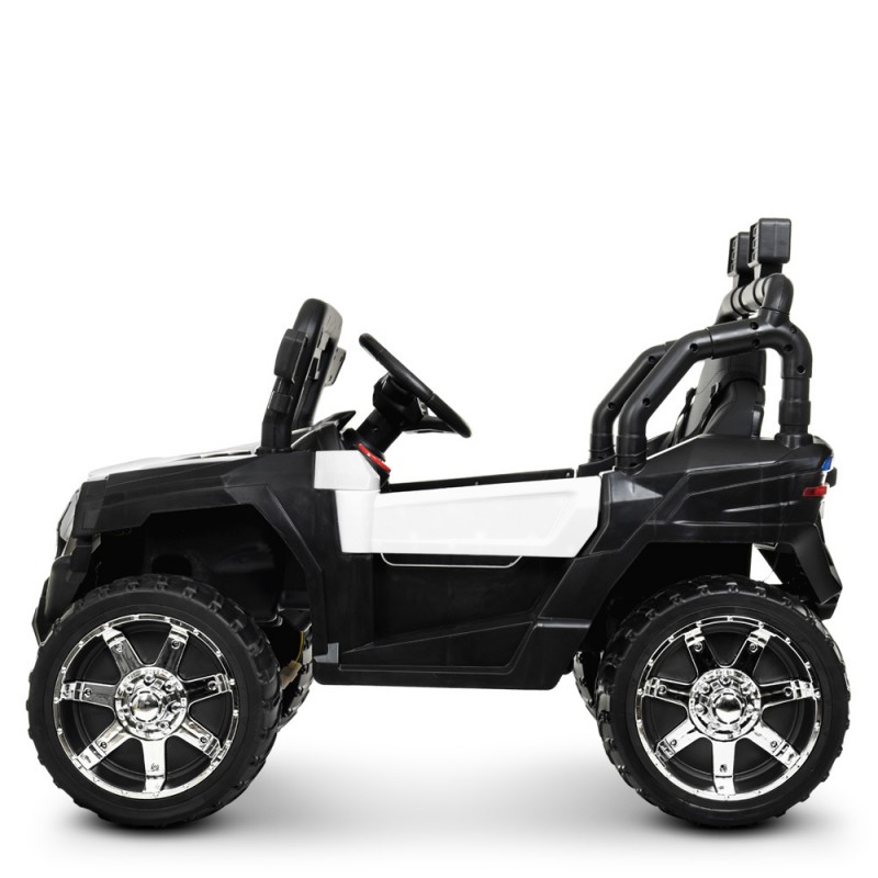 Дитячий електромобіль Джип Bambi Racer M 4198EBLR-1 білий