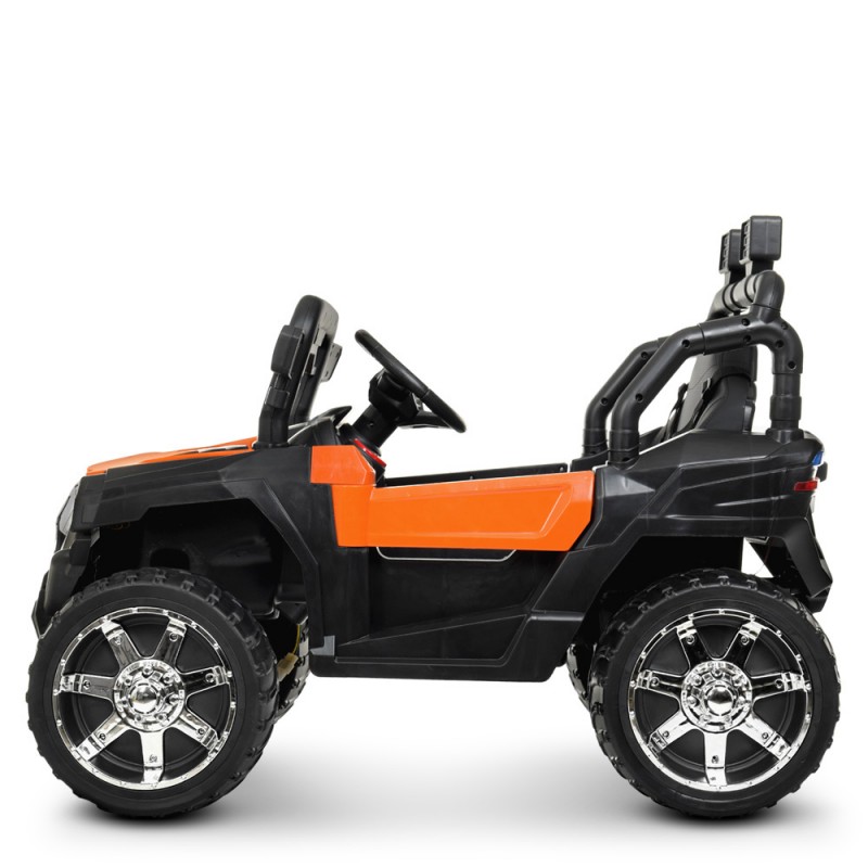 Дитячий електромобіль Джип Bambi Racer M 4198EBLR-7 помаранчевий