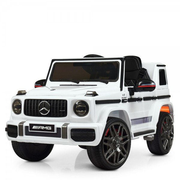 Дитячий електромобіль джип Mercedes AMG (Мерседес) BAMBI M 4179EBLR-1 білий