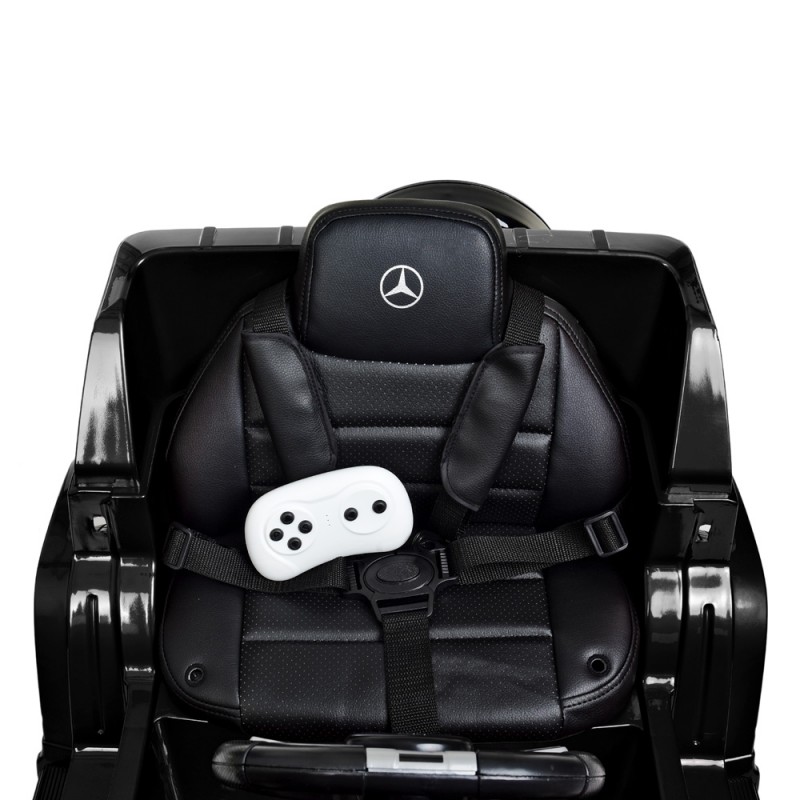 Дитячий електромобіль джип Mercedes M 4280EBLRS-2 чорний