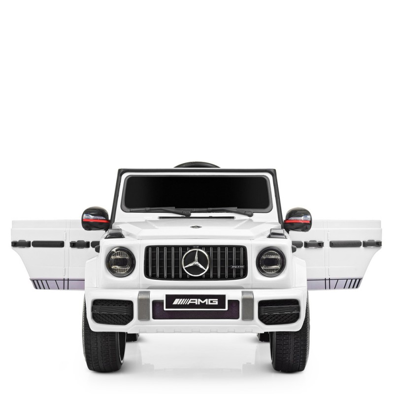 Дитячий електромобіль джип Mercedes AMG (Мерседес) BAMBI M 4179EBLR-1 білий