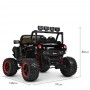 Дитячий 4-х моторний електромобіль позашляховик Buggy (Багі) M 3804EBLR-2-3 чорний