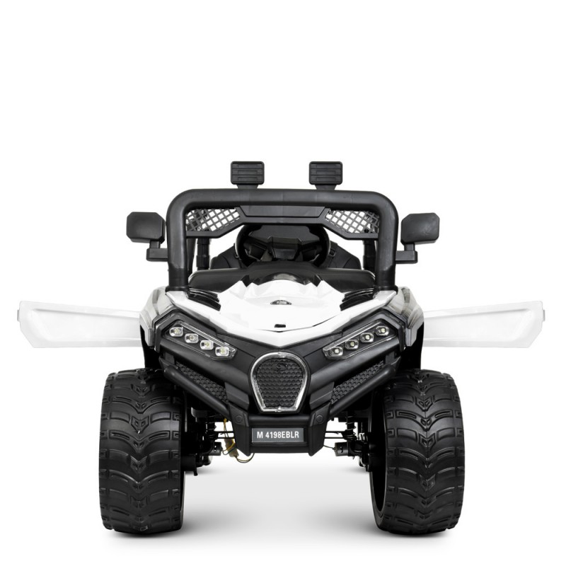 Дитячий електромобіль Джип Bambi Racer M 4198EBLR-1 білий