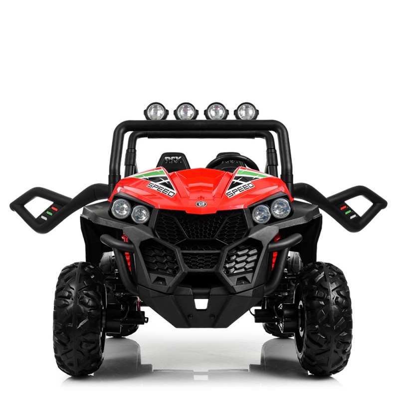 Детский двухместный электромобиль 4×4 Buggy (Багги) M 3454(2)EBLR-3 красный