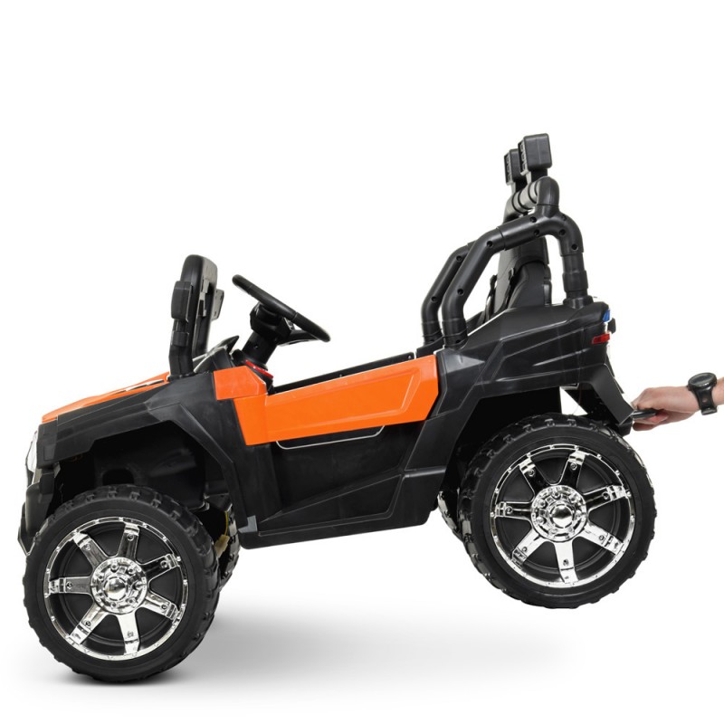 Детский электромобиль Джип Bambi Racer M 4198EBLR-7 оранжевый