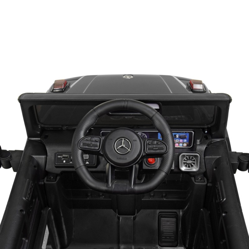 Дитячий електромобіль джип Mercedes AMG (Мерседес) BAMBI M 4179EBLRS-2 чорний