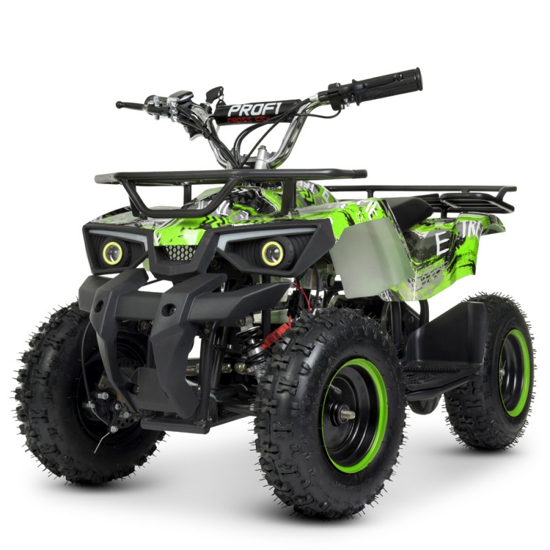 Электроквадроцикл детский 800W, скорость до 22 км/ч, HB-ATV800AS-5 зеленый