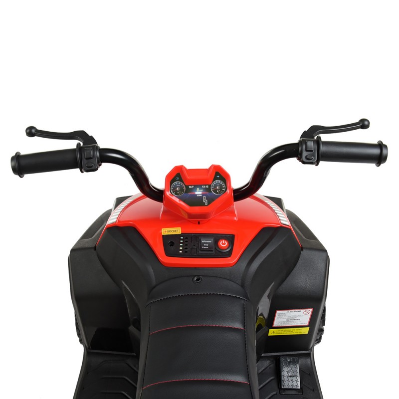 Детский квадроцикл на аккумуляторе M 4131EL-3 красный