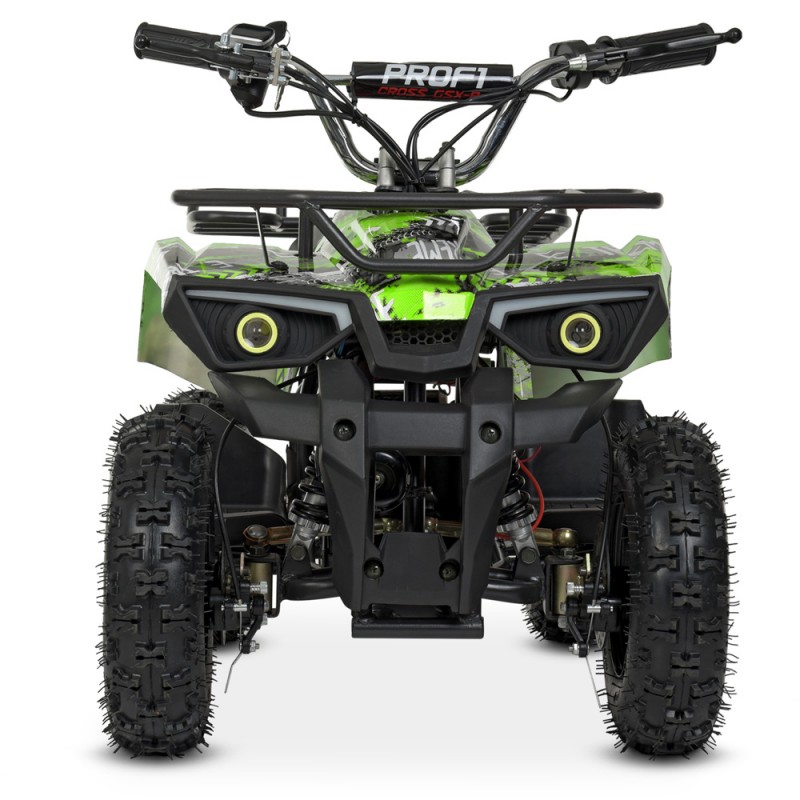 Электроквадроцикл детский 800W, скорость до 22 км/ч, HB-ATV800AS-5 зеленый