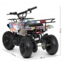 Електроквадроцикл дитячий 800W, швидкість до 22 км/год, HB-ATV800AS-BR графіті