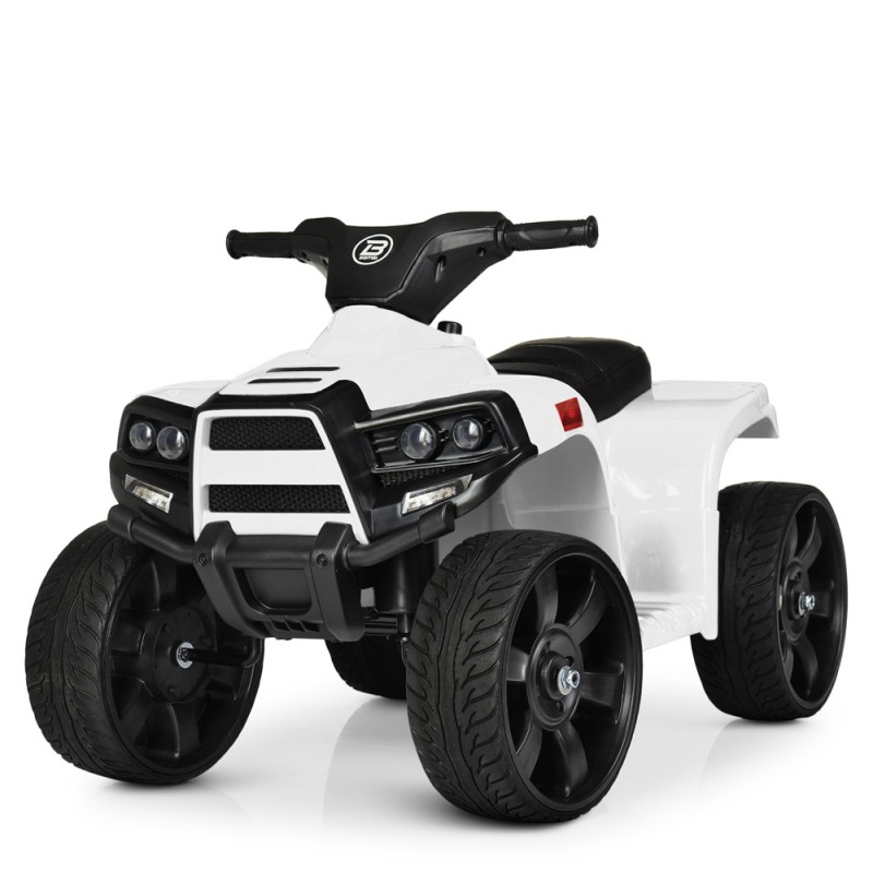 Детский электрический квадроцикл для детей до 4 лет Bambi M 3893EL-1 белый