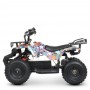 Електроквадроцикл дитячий 800W, швидкість до 22 км/год, HB-ATV800AS-BR графіті