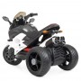 Детский трехколесный мотоцикл на аккумуляторе Bambi M 4274EL-1 белый
