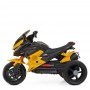 Детский трехколесный мотоцикл на аккумуляторе Bambi M 4274EL-6 желтый