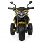 Дитячий триколісний мотоцикл Bambi M 4152EL-6 жовтий