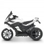 Дитячий триколісний електромотоцикл Bambi Racer M 4454EL-1 білий