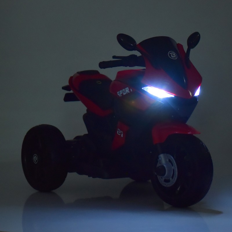 Дитячий триколісний електромотоцикл Bambi Racer M 4454EL-4 синій