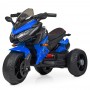 Детский трехколесный мотоцикл на аккумуляторе Bambi M 4274EL-4 синий