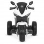 Дитячий триколісний електромотоцикл Bambi Racer M 4454EL-1 білий
