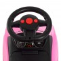 Каталка-толокар с магнитолой MP3 и родительской ручкой Bambi M 3503A(MP3)-8 розовый