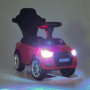 Каталка-толокар с магнитолой MP3 и родительской ручкой Bambi M 3503A(MP3)-3 красный