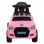 Машинка-толокар Audi з гумовими колесами Bambi M 3147A-8 рожевого кольору