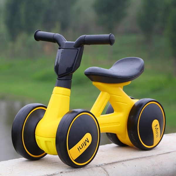 Детский беговел - толокар Bambi Mini Мотоцикл M 4086-6 желтый