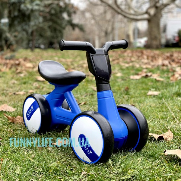 Детский беговел - толокар Bambi Mini Мотоцикл M 4086-4 синий