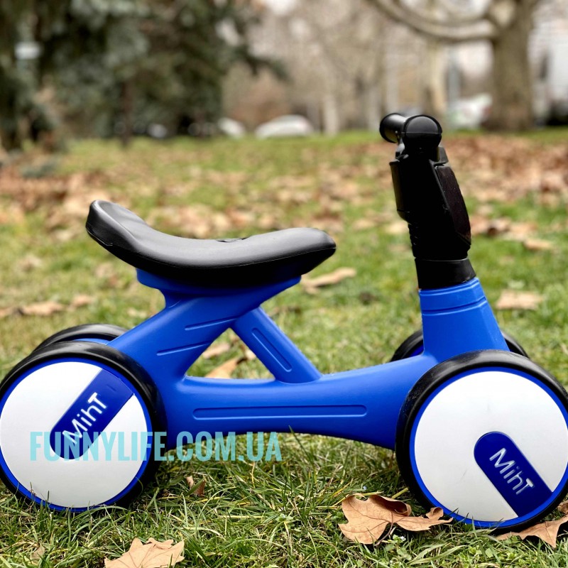 Дитячий біговел - толокар Bambi Mini Мотоцикл M 4086-4 синій