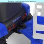 Детский электромобиль трактор с прицепом BAMBI M 4479EBLR-4 синий