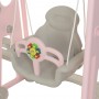 Детская горка-качель 2в1 Bambi YG2020-1-8 розовый