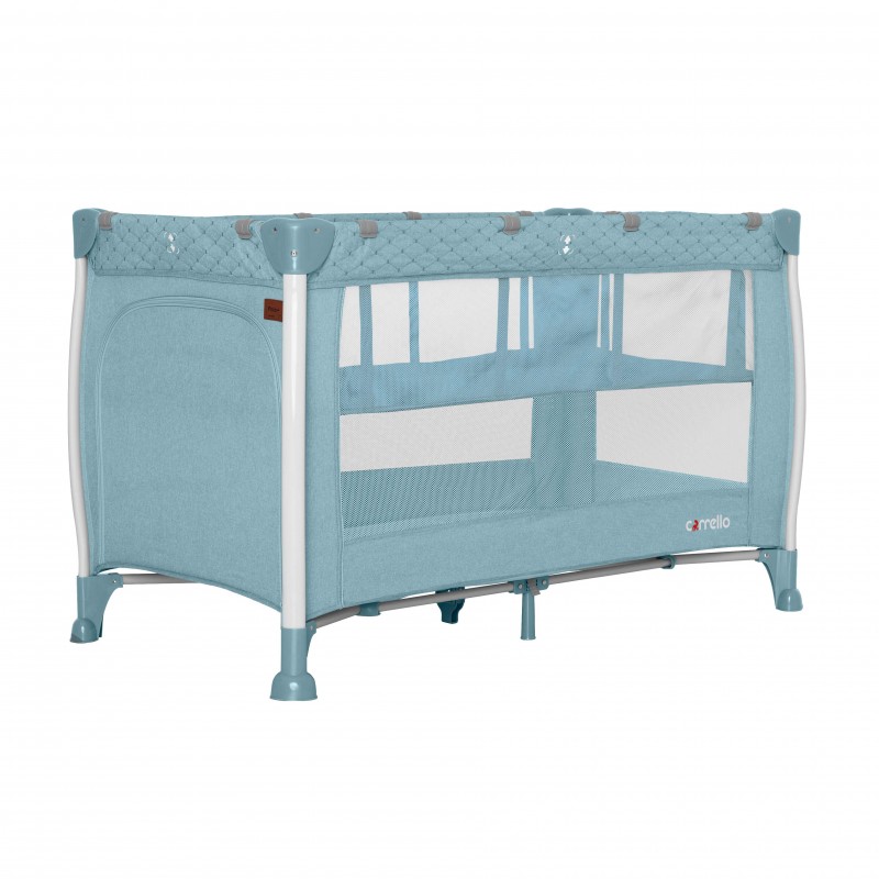 Ліжко-манеж з другим дном CARRELLO Polo+ CRL-11606 Mint Green