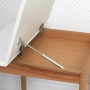 Детский столик с ящиком и стульчик "Зайка" 04-025W-BOX белый