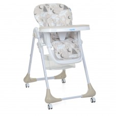 Стільчик для годування на колесах BAMBI M 3233 Mommy Bear Beige бежевий