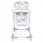 Стульчик для кормления на колесах BAMBI M 3233 Mommy Bear Beige бежевый