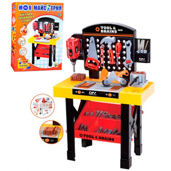 Набір ігровий верстак з інструментами 35 деталей Limo Toy M 0447 U/R/1896